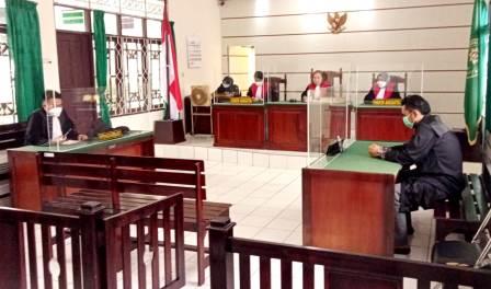Sidang putusan kasus pencabulan anak di Kota Banjarbaru, Kalsel.