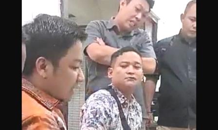 Ketua DPRD Banjar, M Rofiqi melaporkan dugaan pemalsuan tanda tangan atas dirinya. (foto: tangkapan layar)