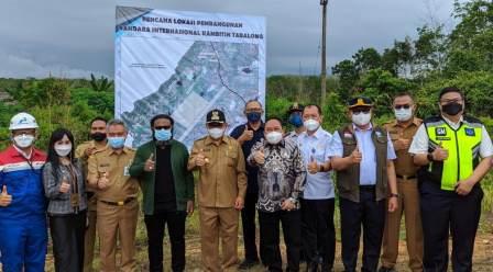 Rombongan Komisi V DPR RI melakukan kunjungan kerja ke Kabupaten Tabalong.