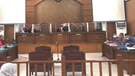 Sidang Praperadilan KPK oleh Mardani H Maming di Pengadilan Negeri Jakarta Selatan.(narsum)