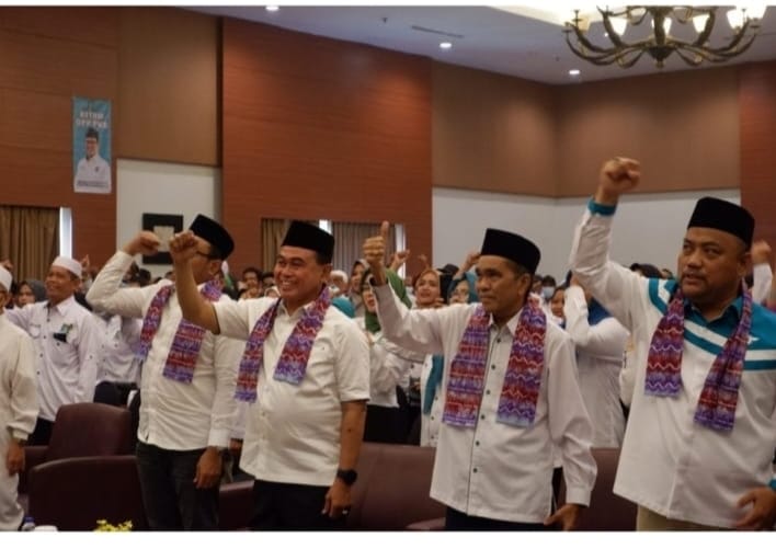 Konsolidasi kader dan Pengukuhan Dewan Pengurus Ranting (DPRt) PKB Kabupaten Tabalong. (Foto: Korankalimantan.com)