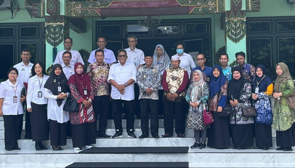 Studi komparatif ke Pemerintah Kota Yogyakarta terkait peningkatan Penggunaan Produk Dalam Negeri (P3DN), Rabu (12/4/2023). (Foto: Diskominfo Tanbu/Korankalimantan.com)